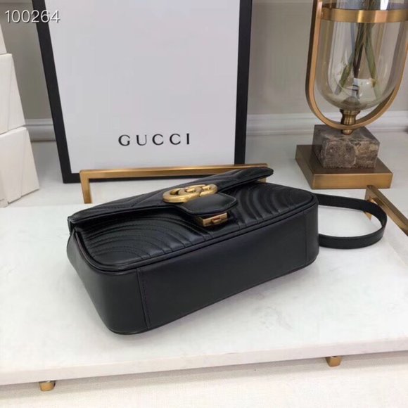Gucci GG Marmont Small Black CrossBody - Picture 4 of 11